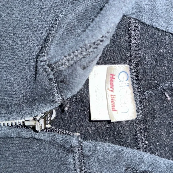 Gildan Black Women's Crew Neck Sweater - Picture 5 of 5